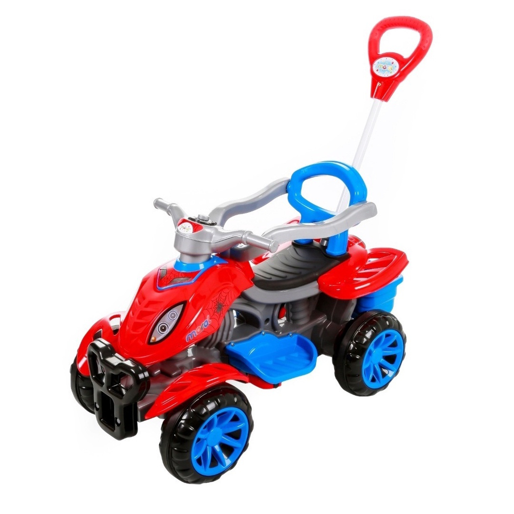 Quadriciclo Infantil a Pedal Spider - Maral com Empurrador, Shopping