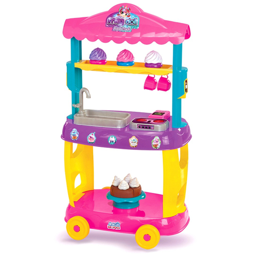 Polly Pocket Food Truck 2 Em 1 Gdm20 Mattel - Colorido