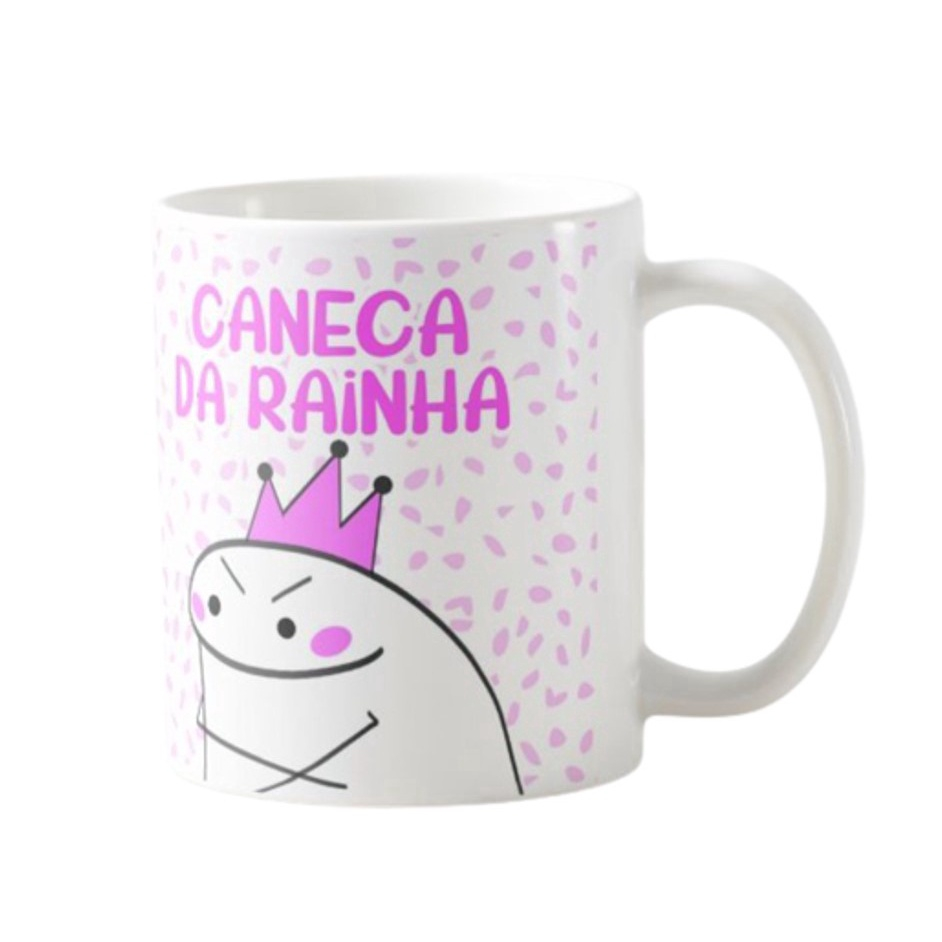 Caneca Flork Meme Boneco Palito Não Tenho Que Passar Boa Impressão