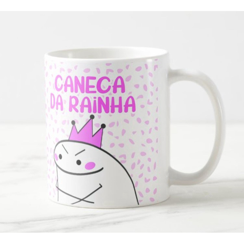 Caneca Flork Meme Boneco Palito Caneca da Rainha em Promoção na Americanas