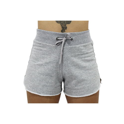 Short de moletom shop feminino para malhar