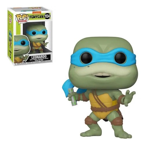 Boneco As Tartarugas Ninja Leonardo 32 Funko Pop Comics