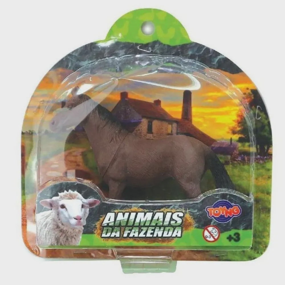 Cavalo De Brinquedo Marrom Kit Estábulo Pra Fazendinha Toyng em Promoção na  Americanas