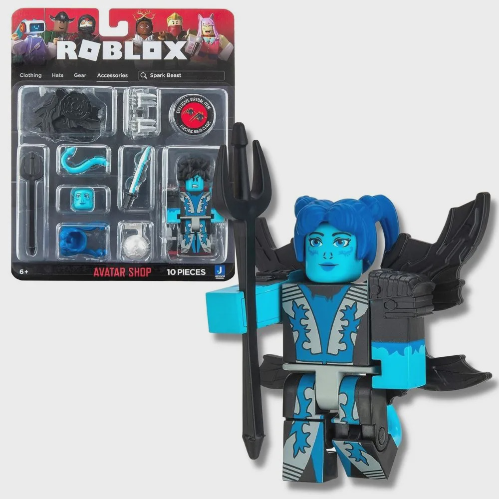 Roblox Avatar Shop Series Collection - Spark Beast Figure Pack [Includes  Exclusive Virtual Item] 