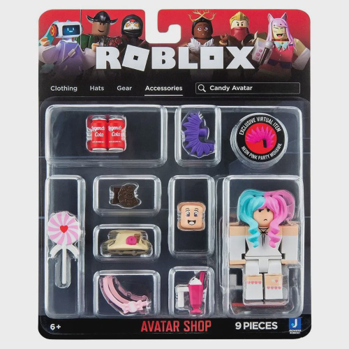 Kit com 8 personagem de montar miniatura roblox figurinhas exclusivas em  Promoção na Americanas