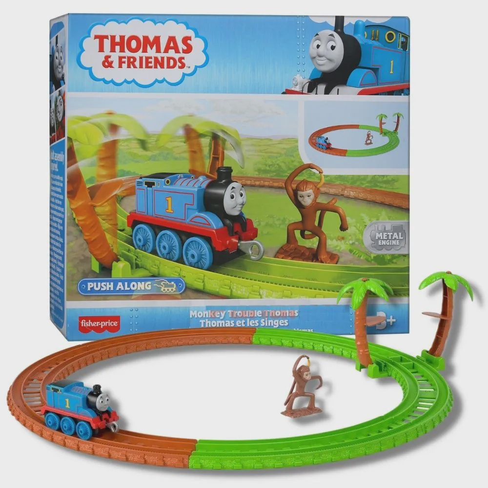 Pista trilhos de Trem do Thomas na Africa Original - Mini Cientista  Brinquedos