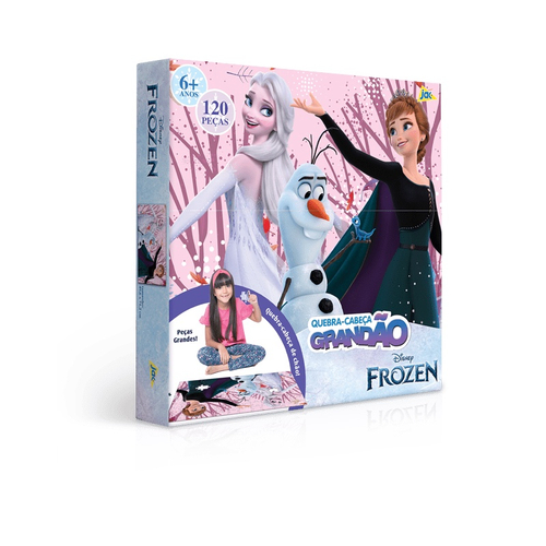 Super Kit Quebra-Cabeça, Dominó e Jogo da Memória Frozen 2 em Promoção na  Americanas