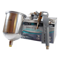 Kit pistola pint. gravidade 1,2-1,8 hvlp 1000ML mtx 5731555 Menor preço em Kit pistola pint. gravidade 1,2-1,8 hvlp 1000ML mtx 5731555