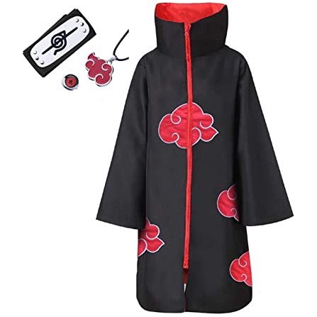 Capinha Naruto Nuvens Vermelhas Akatsuki