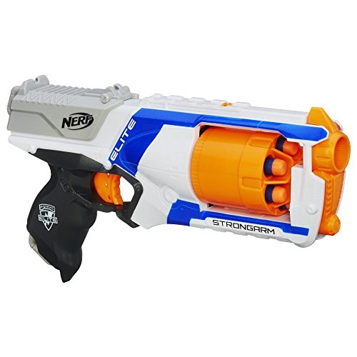 Nerf N-strike Attack Unit Pistola Lançador Azul