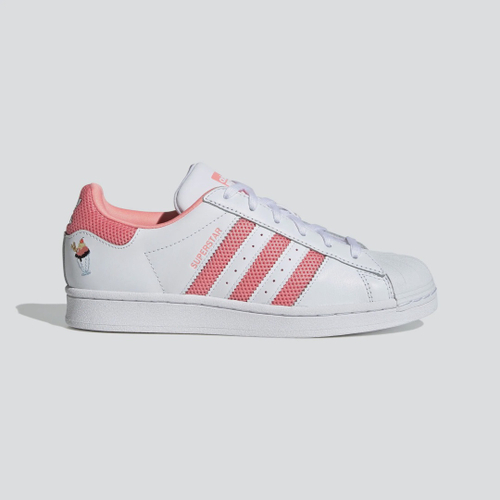 Tênis Feminino Adidas Superstar Salmão Adidas na Carroussel Kids