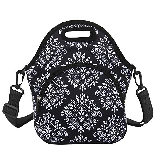 black reusable tote bolsa