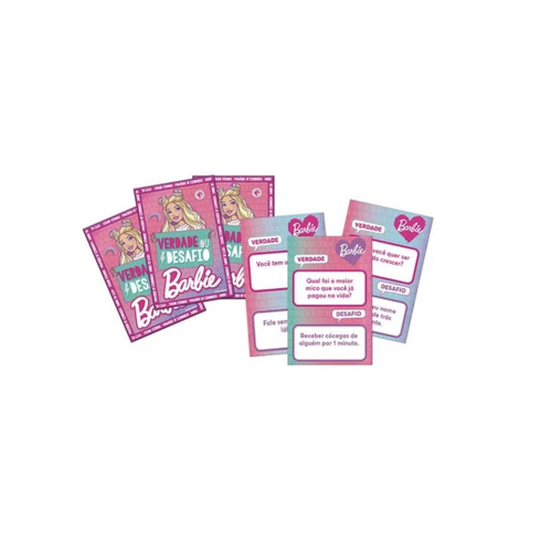 Jogo De Cartas Barbie Verdade Ou Desafio em Promoção na Americanas