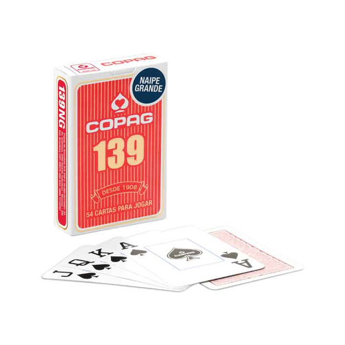 2 Jogos de Carta Baralho 100% Plástico Impermeável 54 Cartas no Shoptime