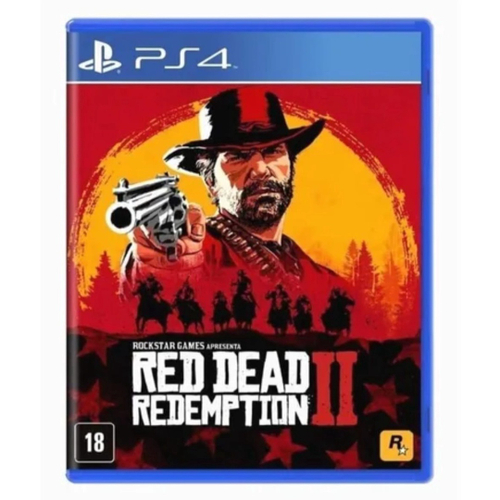 Jogo Red Dead Redemption 2 Ps4 Disco Fisico Novo Br Original