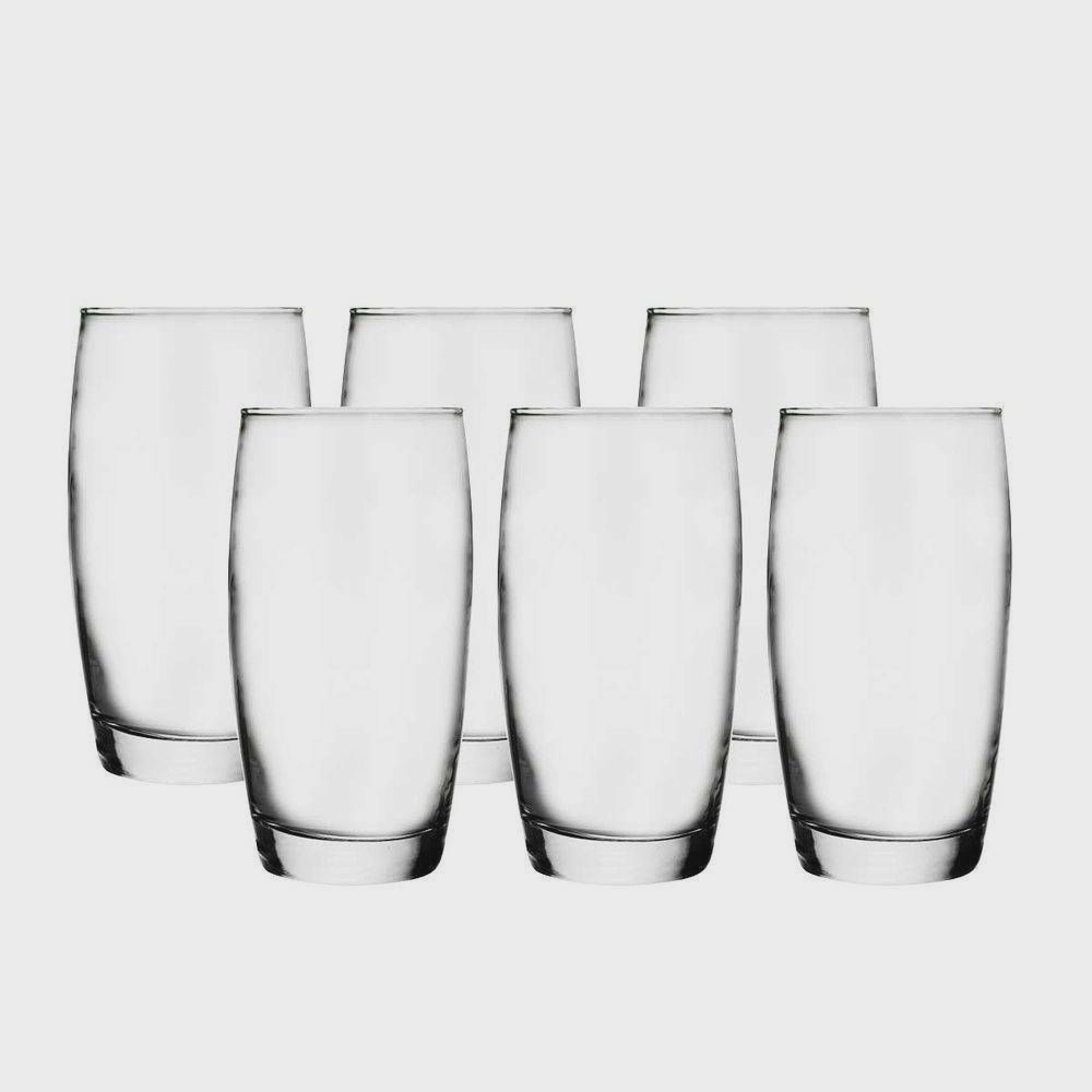 Jogo De 6 Copos Nadir Oca Line Glass - 300 Ml Vidro Grosso