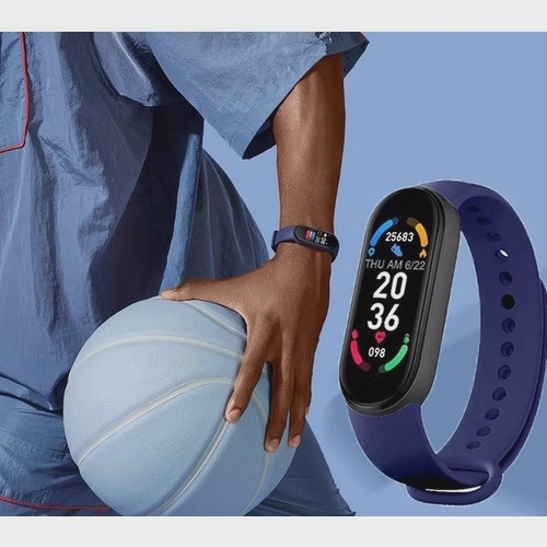 Smartband Smartwatch Relógio Inteligente M6 Android e iOS - KITSERV