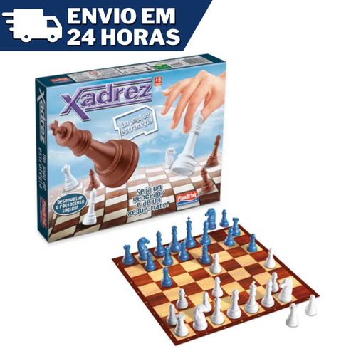 Xadrez Jogo Tabuleiro Brinquedos Educativos Jogo De Estratégia