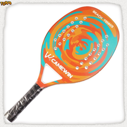Raquete de Beach Tennis profissional feita de fibra de carbono é boa?