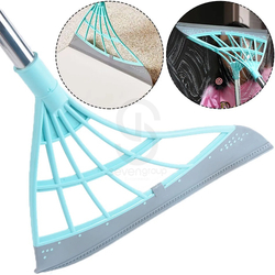 Vassoura Mágica Mop Rodo Tira Pelo Limpa Vidro Seca Bem Silicone é boa?