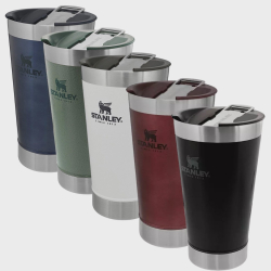 Copo térmico de cerveja com tampa matte black 473ML (Primeira Linha) é boa?