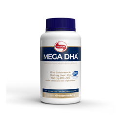 Mega dha 1500mg 120 Capsulas Vitafor Menor preço em Mega dha 1500mg 120 Capsulas Vitafor