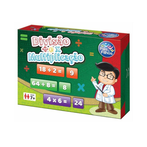 Jogo Educativo Matemática Aprendendo Divisão E Multiplicação