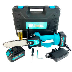 Menor preço em Motosserra Elétrica 2 Bateria 21V Motor Brushless SATools