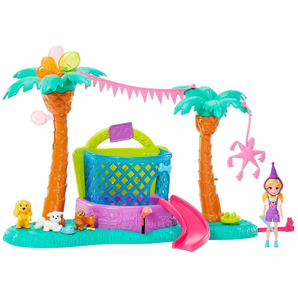 Polly Pocket Parque Divertido do Arco-Íris - Conjunto Fadas Polly - 15  Acessórios em Promoção na Americanas