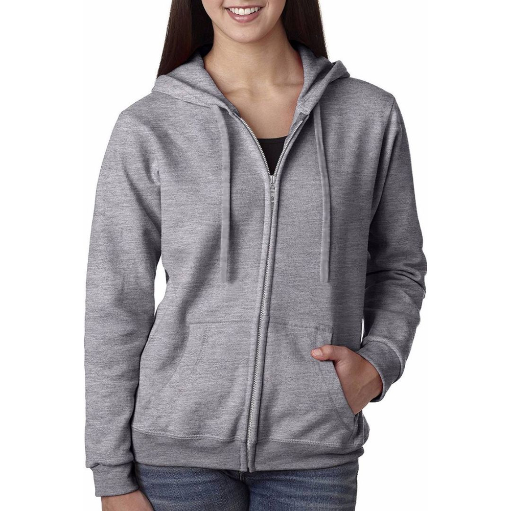 gildan heavy blend full zip moletom com capuz