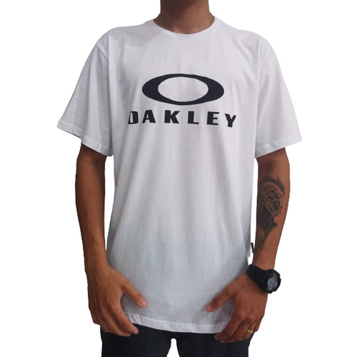 Camiseta Oakley O-Bark ss Branca em Promoção na Americanas