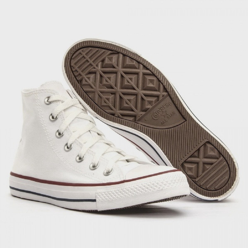 all star branco cano alto promoção