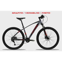 Bicicleta Aro 29 Redstone Aborygen Altus 18V (2x9V) 2021 / Tam. 17 / Grafite / Preto e Vermelho - Freio Hidr. Shimano Menor preço em Bicicleta Aro 29 Redstone Aborygen Altus 18V (2x9V) 2021 / Tam. 17 / Grafite / Preto e Vermelho - Freio Hidr. Shimano