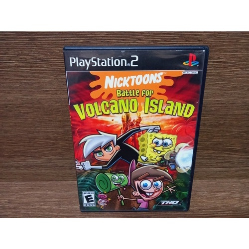 Nicktoons: Battle for Volcano Island - PlayStation 2 (PS2) Game