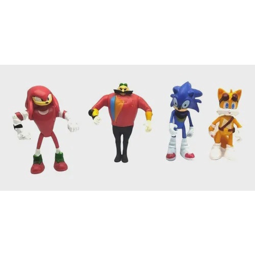 Kit 2 boneco da turma sonic no Shoptime