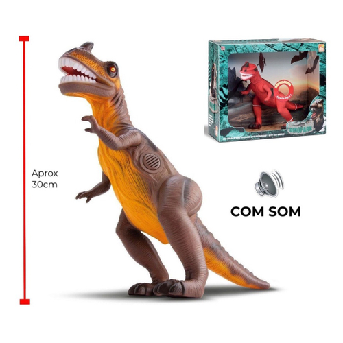 Dinossauro Tiranossauro Rex com Som - Jurassic World Mattel em Promoção na  Americanas