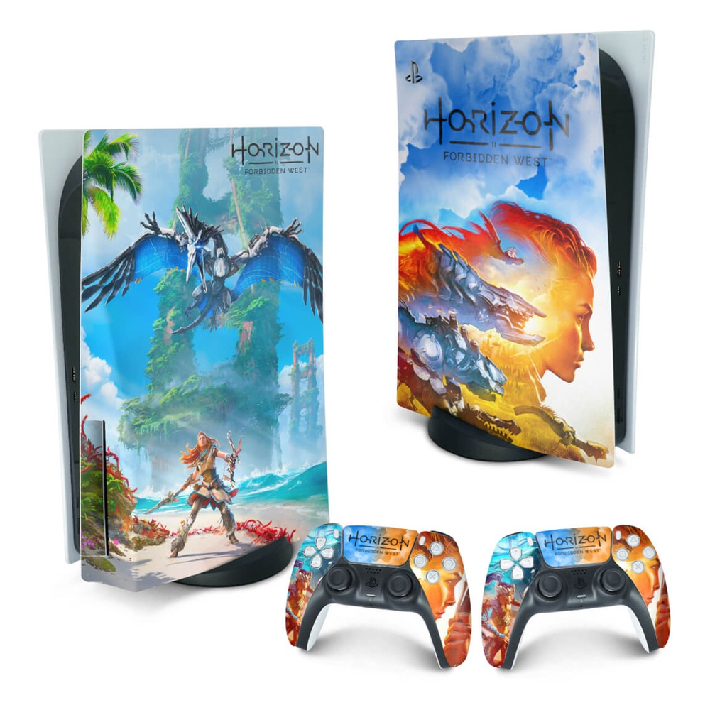 Adesivo Compatível PS5 Controle Playstation 5 Skin - God Of War