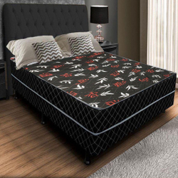 Cama Box Casal Conjugada com Colchão Embutido 188x138x043 é boa?