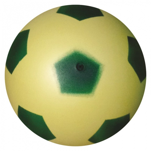 BOLA DE FUTEBOL CERAMICA MOD 3 VERDE E AMARELO