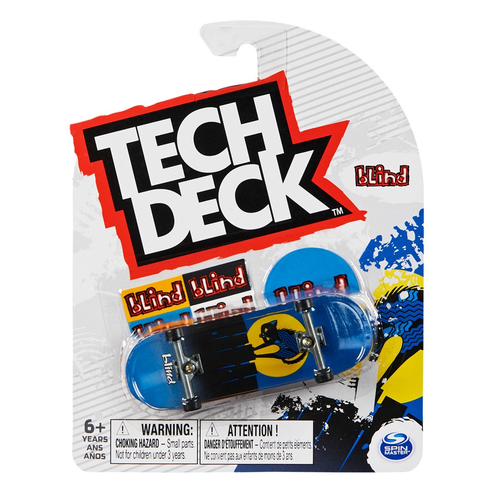 Skate de Dedo 96mm - Blind Azul Skateboard - Tech Deck