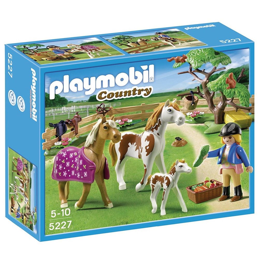 Playmobil Country: Cavalo com Potro