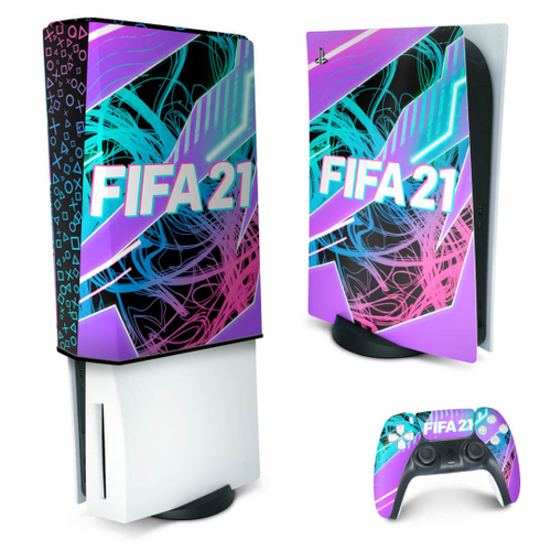 Capa Anti Poeira e Skin PS5 - Brasil no Shoptime