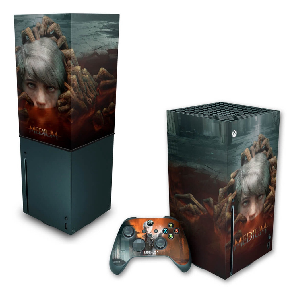 Capa Compatível Xbox One S Slim Anti Poeira - Shadow Of The