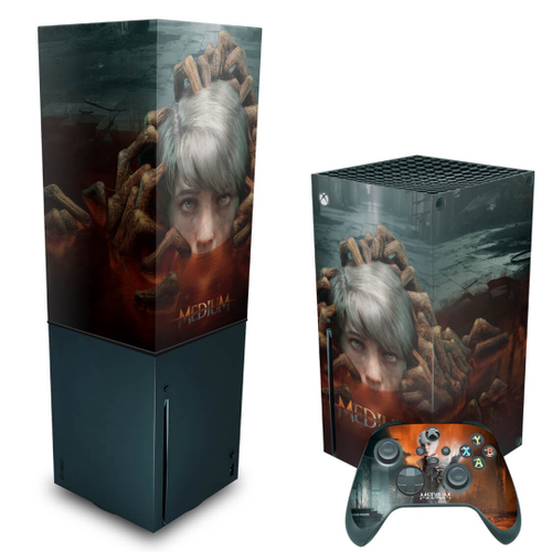 KIT Capa Case e Skin Xbox One Slim X Controle - Tomb Raider - Pop Arte Skins