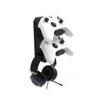 Suporte De Parede Compatível com 2 Controles Dualsense PlayStation 5 Ps5 e 1 Headset