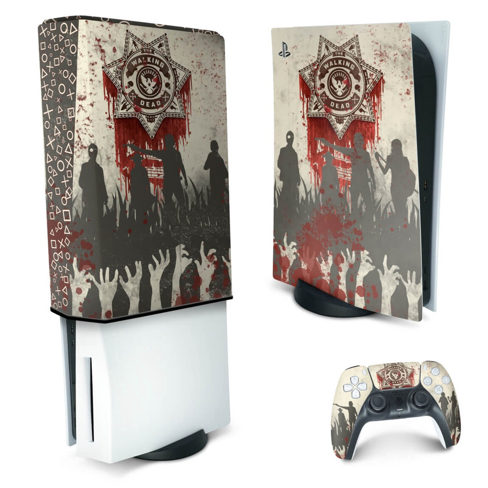 Capa Anti Poeira e Skin PS5 - Brasil no Shoptime