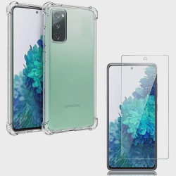 Capa Capinha Case Anti Impacto Transparente + Pelicula De Vidro Samsung Galaxy S20fe é boa?