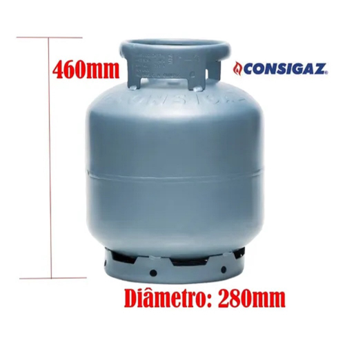 Botijão de gás botija vazio sem gás 13KG P13 consigás em Promoção Ofertas na Americanas