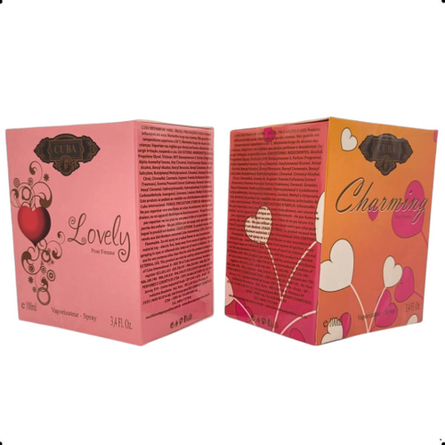 Perfume Feminino Cuba Lovely + Love Forever 100 ml no Shoptime