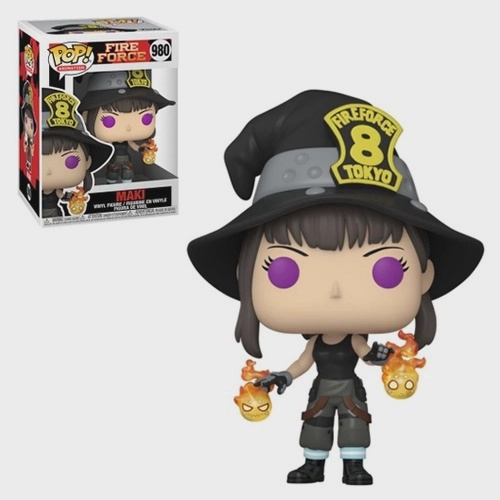 Funko Pop Anime: Fire Force - Maki #980 na Americanas Empresas